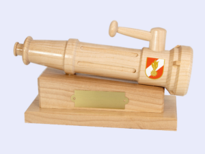 Holztrophäe Strahlrohr