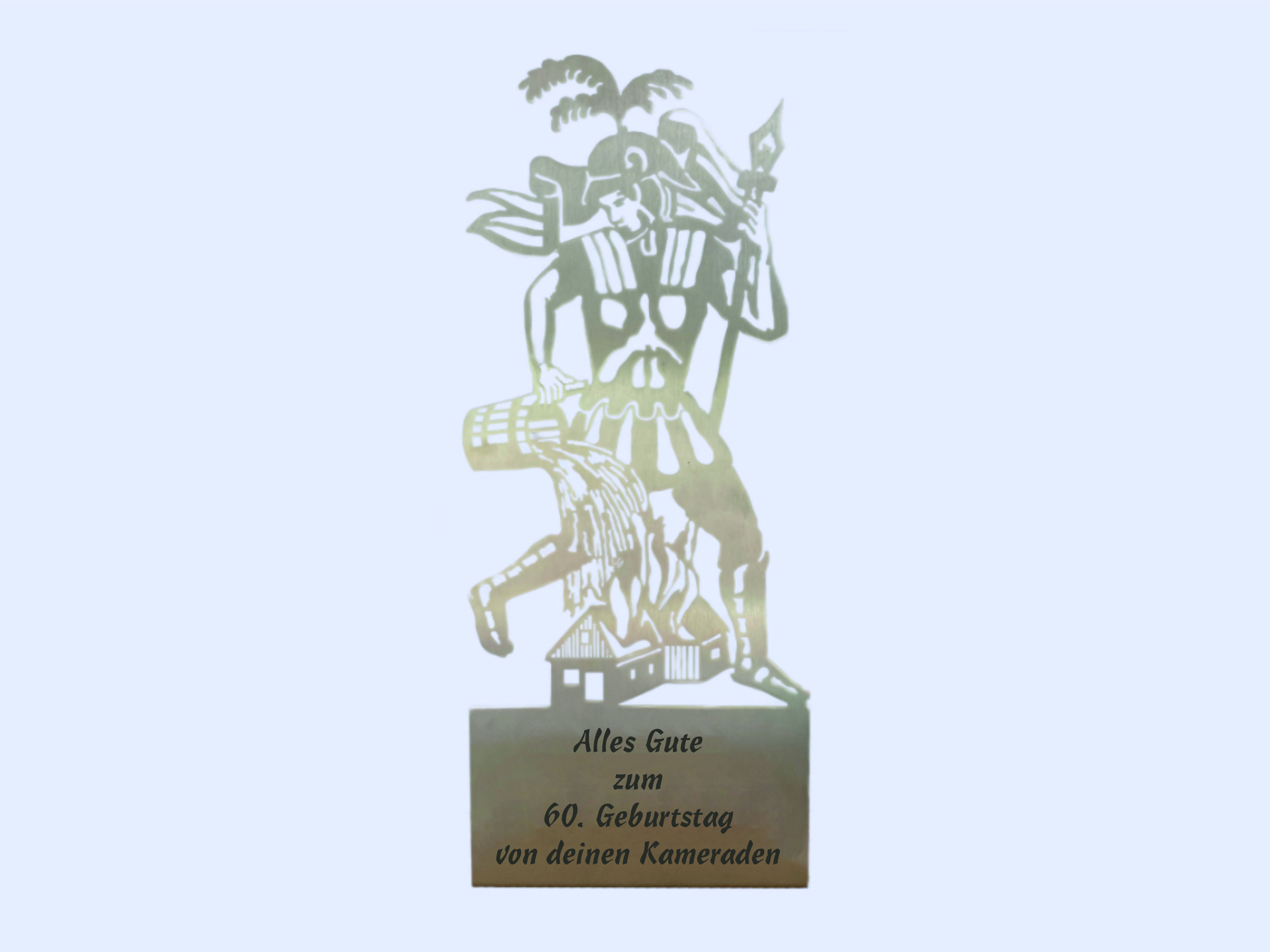 Feuerwehrtrophäe Floriani