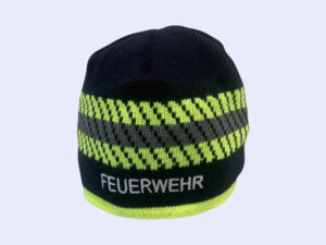 Feuerwehr Haube mit Triplexstreifen