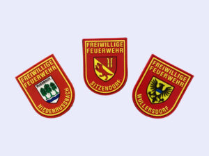 Ärmelwappen Gummipatch